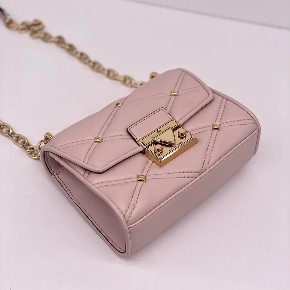 Michael Kors Serena Small Studded Crossbody